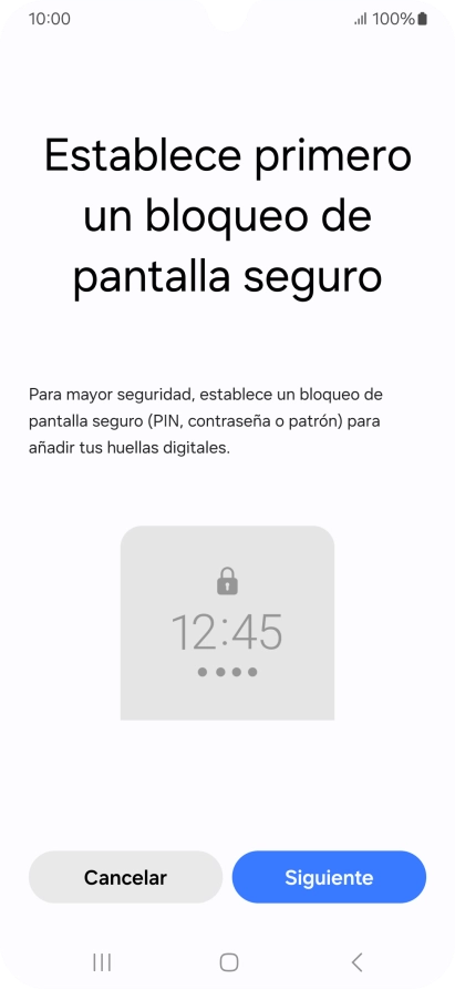 Pulsa Siguiente.