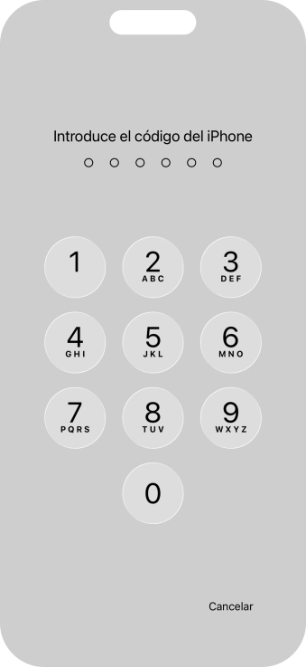 Utiliza el código de seguridad que has creado. La app está ahora bloqueada. Utiliza el código de seguridad que has creado. La app está ahora bloqueada.