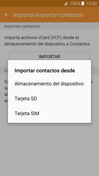 Pulsa Tarjeta SIM.