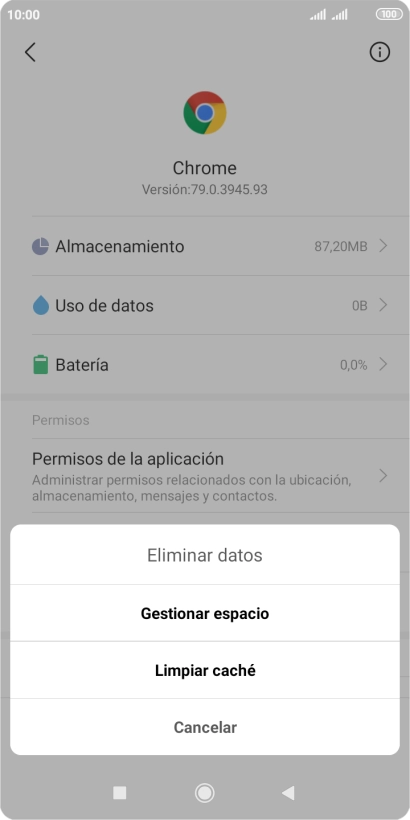 Pulsa Limpiar caché. Pulsa Limpiar caché.