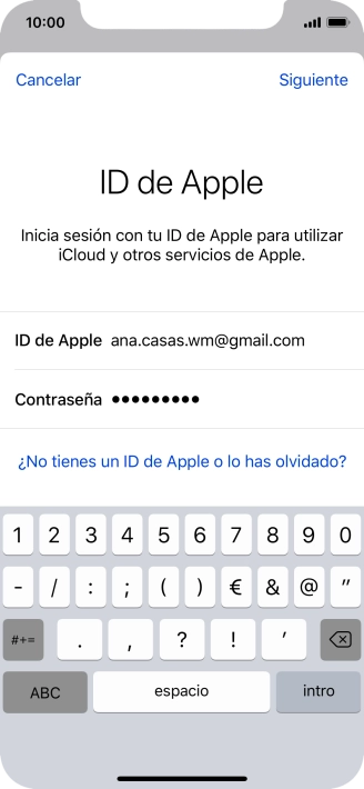 Pulsa Siguiente.