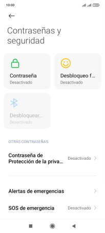 Pulsa Contraseña. Pulsa Contraseña.