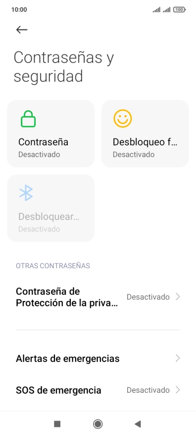 Pulsa Contraseña. Pulsa Contraseña.