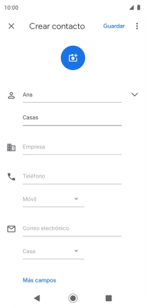 Pulsa Teléfono e introduce el número de teléfono deseado. Pulsa Teléfono e introduce el número de teléfono deseado.