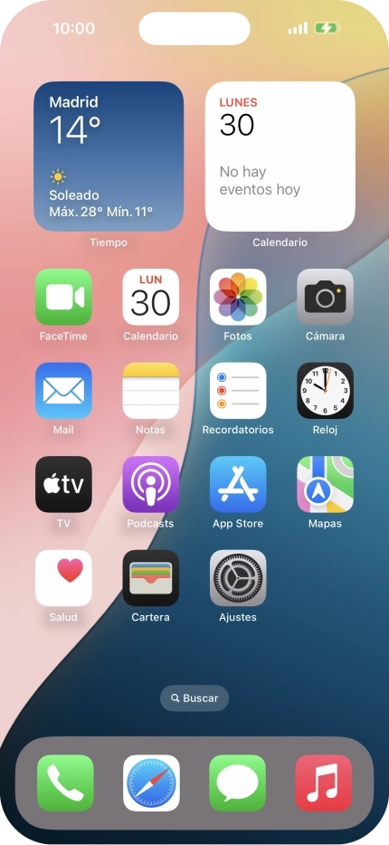 Cuando el icono de carga de batería aparece en la pantalla, el teléfono se está cargando. Cuando el icono de carga de batería aparece en la pantalla, el teléfono se está cargando.