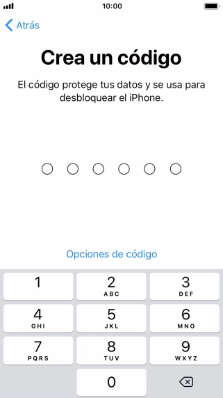 Pulsa Opciones de código. Pulsa Opciones de código.