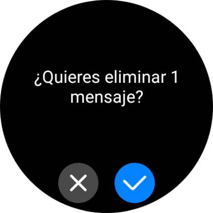 Pulsa el icono de aceptar. Pulsa el icono de aceptar.