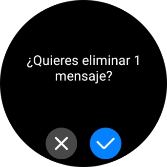 Pulsa el icono de aceptar. Pulsa el icono de aceptar.