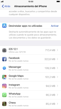 Pulsa la app deseada. Pulsa la app deseada.