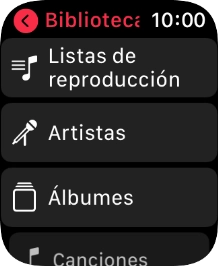 Pulsa Listas de reproducción. Pulsa Listas de reproducción.