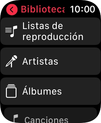 Pulsa Listas de reproducción. Pulsa Listas de reproducción.