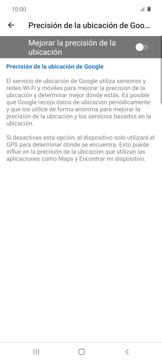 Pulsa el indicador junto a Pulsa el indicador junto a