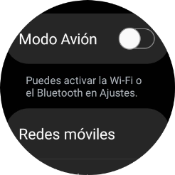 Pulsa Redes móviles. Pulsa Redes móviles.