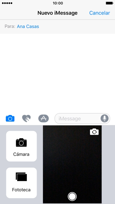 Pulsa Fototeca y desplázate a la carpeta deseada.