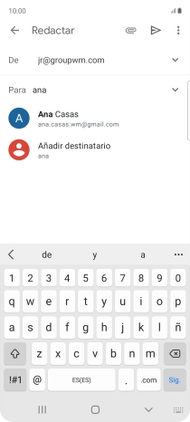 Pulsa el contacto deseado. Pulsa el contacto deseado.