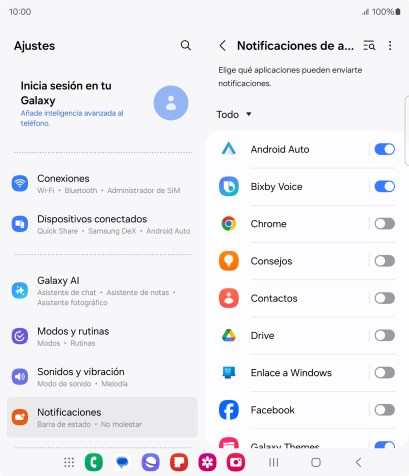 Pulsa la lista desplegable. Pulsa la lista desplegable.