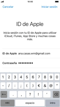 Pulsa Iniciar sesión.
