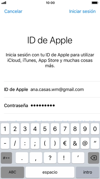 Pulsa Iniciar sesión.