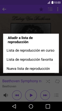 Pulsa Nueva lista reproducción. Pulsa Nueva lista reproducción.