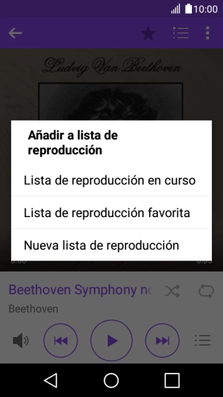 Pulsa Nueva lista reproducción. Pulsa Nueva lista reproducción.