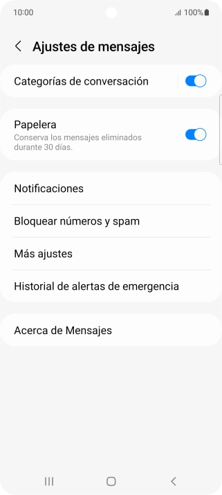Pulsa Más ajustes. Pulsa Más ajustes.