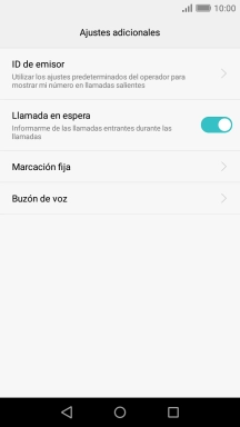 Pulsa Marcación fija.