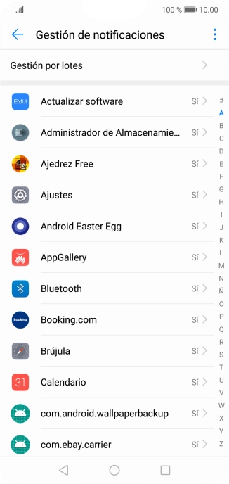 Pulsa la app deseada. Pulsa la app deseada.