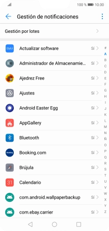 Pulsa la app deseada. Pulsa la app deseada.