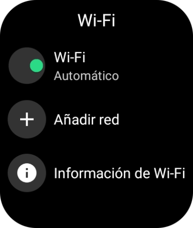 Pulsa Añadir red. Pulsa Añadir red.