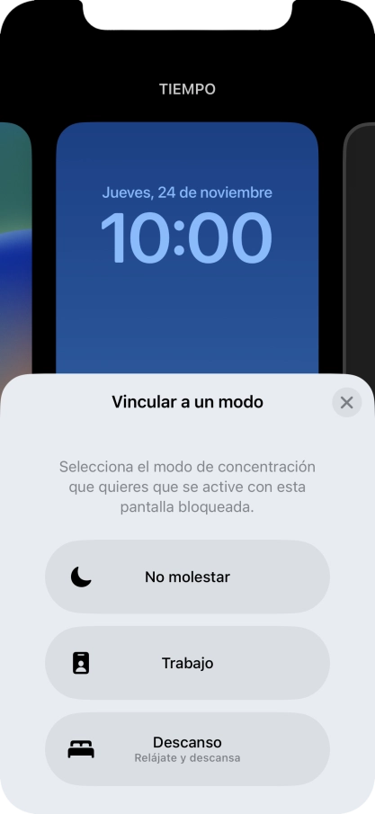 Pulsa un modo de concentración. Pulsa un modo de concentración.