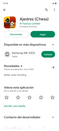 Pulsa Desinstalar.