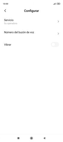 Pulsa Número del buzón de voz. Pulsa Número del buzón de voz.