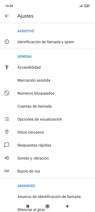 Pulsa Cuentas de llamada. Pulsa Cuentas de llamada.