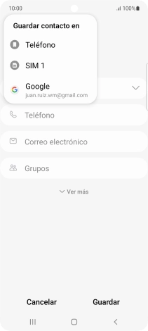 Pulsa Teléfono.