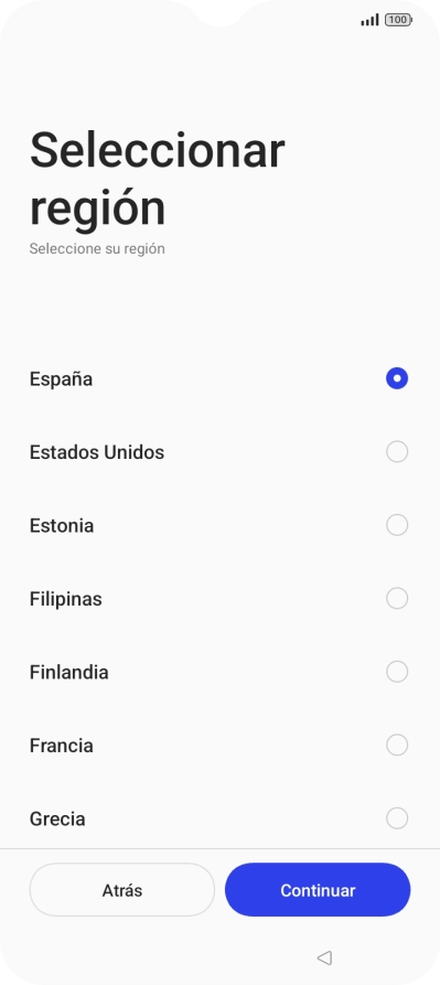 Pulsa el país deseado. Pulsa el país deseado.