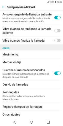 Pulsa Desvío de llamadas.