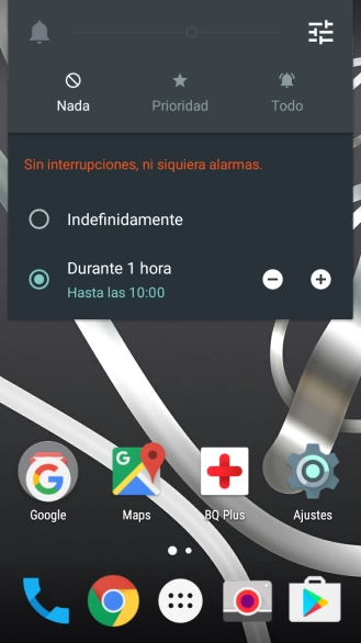 Pulsa Todo para desactivar el modo silencioso. Pulsa Todo para desactivar el modo silencioso.
