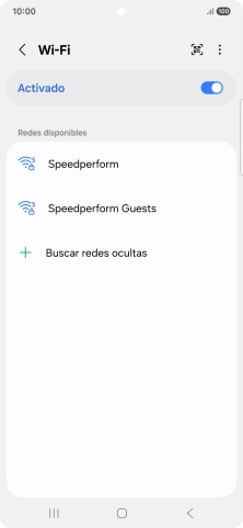 Pulsa el icono de menú.