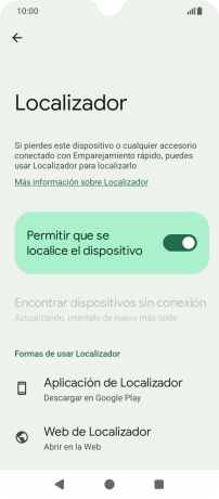 Pulsa la tecla de inicio para terminar y regresar a la pantalla de inicio. Pulsa la tecla de inicio para terminar y regresar a la pantalla de inicio.
