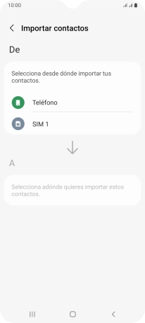 Pulsa el nombre de la tarjeta SIM. Pulsa el nombre de la tarjeta SIM.