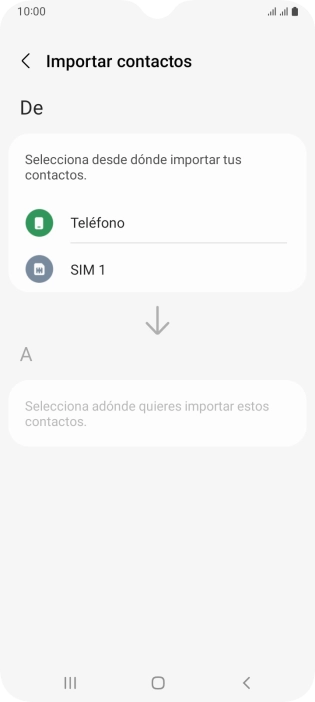 Pulsa el nombre de la tarjeta SIM. Pulsa el nombre de la tarjeta SIM.