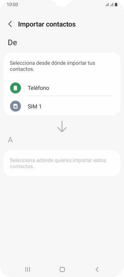 Pulsa el nombre de la tarjeta SIM. Pulsa el nombre de la tarjeta SIM.