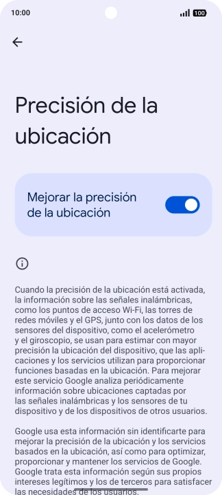 Si pulsas el indicador junto a Si pulsas el indicador junto a
