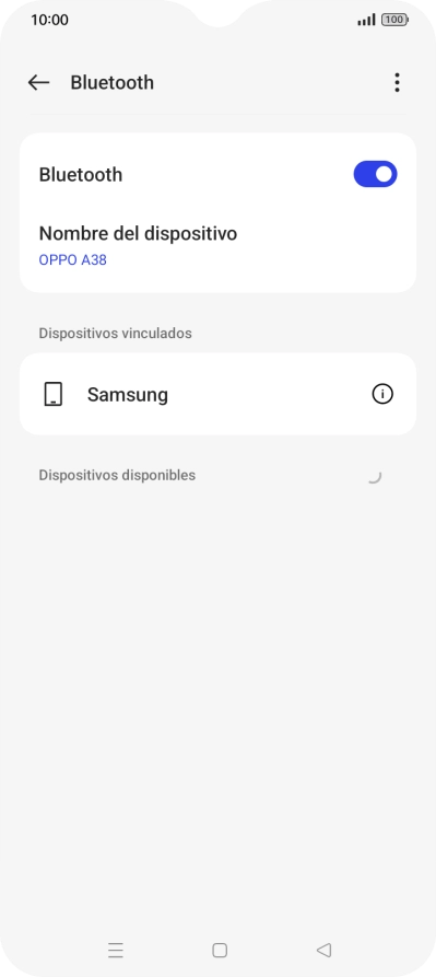 Pulsa la tecla de inicio para terminar y regresar a la pantalla de inicio.