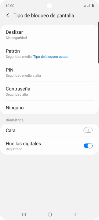 Pulsa Ninguno. Pulsa Ninguno.