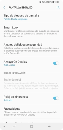 Pulsa Tipo de bloqueo de pantalla e introduce el código de seguridad extra que has creado anteriormente. Pulsa Tipo de bloqueo de pantalla e introduce el código de seguridad extra que has creado anteriormente.