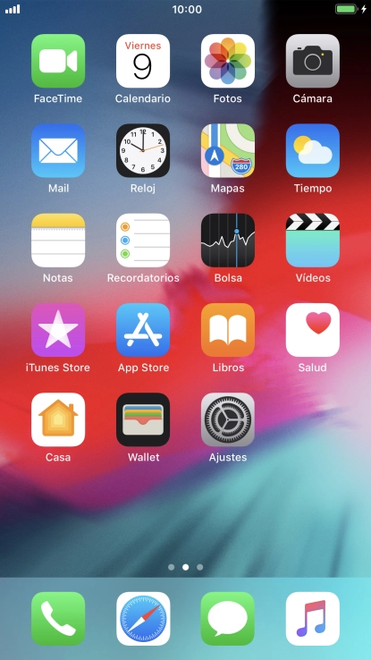 Cuando el icono de carga de batería aparece en la pantalla, el teléfono se está cargando. Cuando el icono de carga de batería aparece en la pantalla, el teléfono se está cargando.
