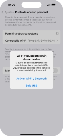 Si el wifi está desactivado, pulsa Activar Wi-Fi y Bluetooth. Si el wifi está desactivado, pulsa Activar Wi-Fi y Bluetooth.