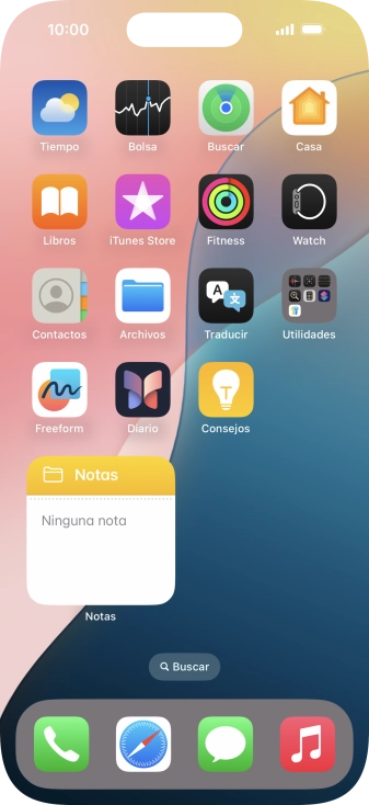 Si utilizas un grupo de widgets: Desliza el dedo hacia arriba o hacia abajo sobre el grupo para seleccionar el widget deseado. Si utilizas un grupo de widgets: Desliza el dedo hacia arriba o hacia abajo sobre el grupo para seleccionar el widget deseado.