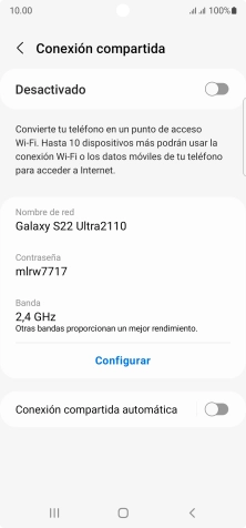 Pulsa Configurar. Pulsa Configurar.